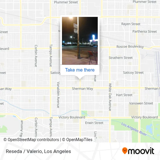 Reseda / Valerio map