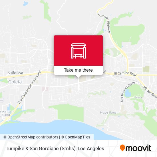 Turnpike & San Gordiano (Smhs) map