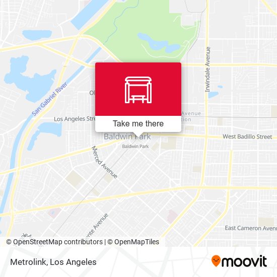 Mapa de Metrolink