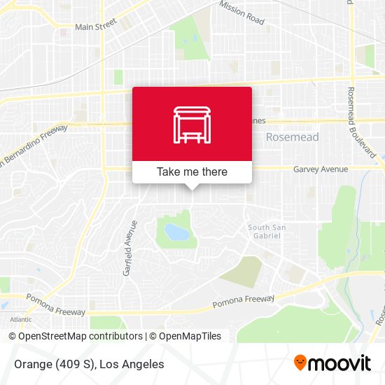 Mapa de Orange (409 S)