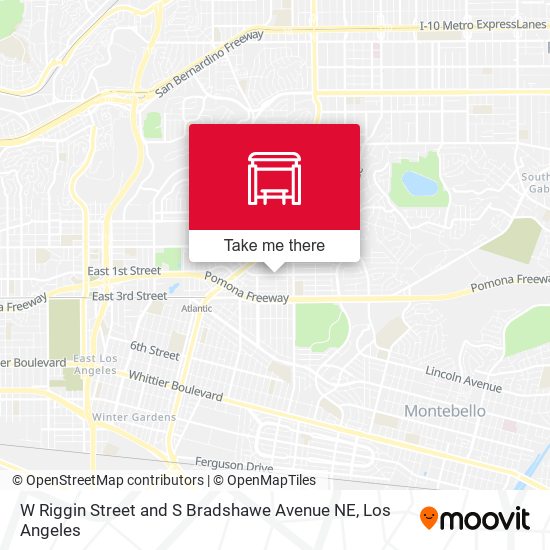 W Riggin Street and S Bradshawe Avenue NE map