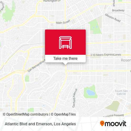 Mapa de Atlantic Blvd and Emerson