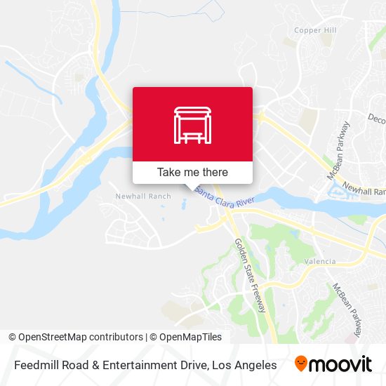 Feedmill Road & Entertainment Drive map