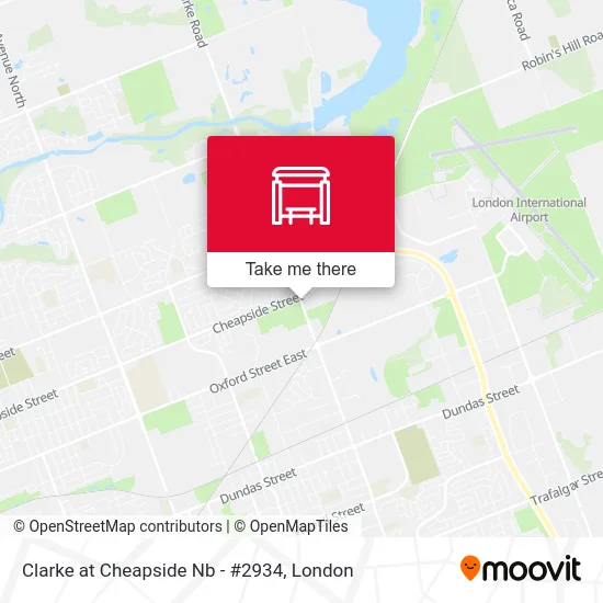 Clarke at Cheapside Nb - #2934 map