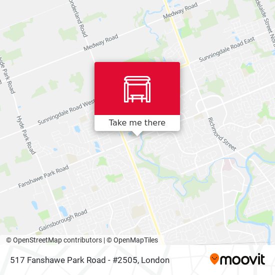 517 Fanshawe Park Road - #2505 plan