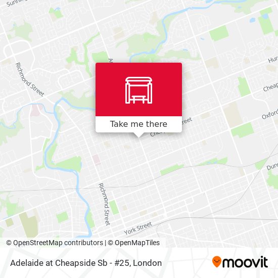 Adelaide at Cheapside Sb - #25 map