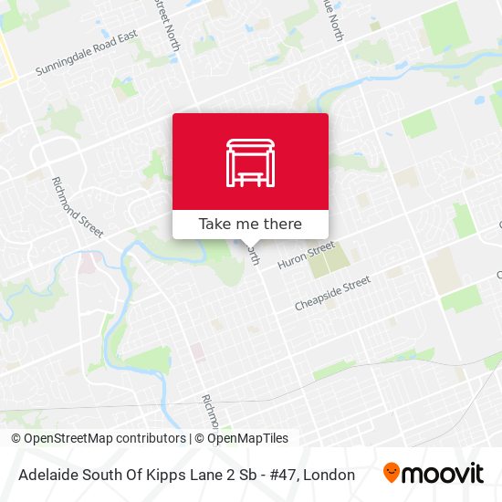 Adelaide South Of Kipps Lane 2 Sb - #47 map