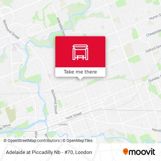 Adelaide at Piccadilly Nb - #70 map