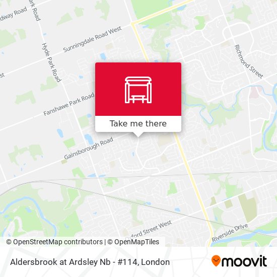 Aldersbrook at Ardsley Nb - #114 map