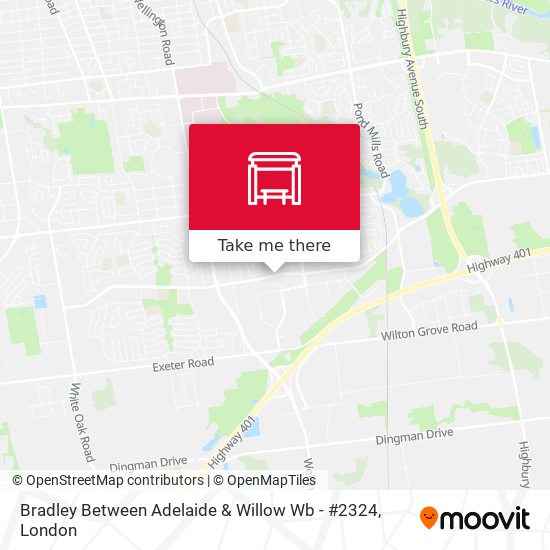 Bradley Between Adelaide & Willow Wb - #2324 plan