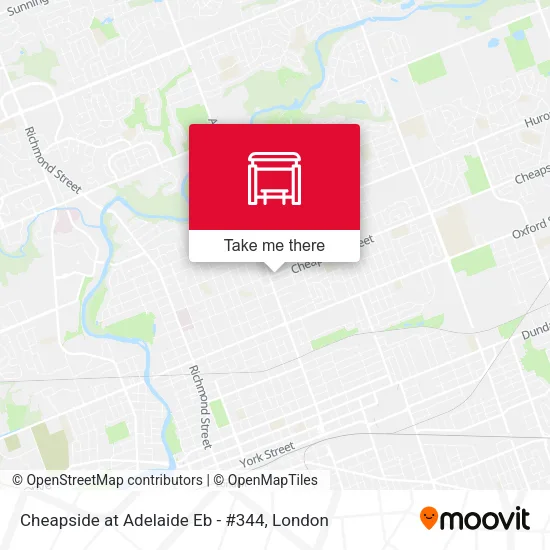 Cheapside at Adelaide Eb - #344 map