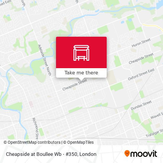 Cheapside at Boullee Wb - #350 map