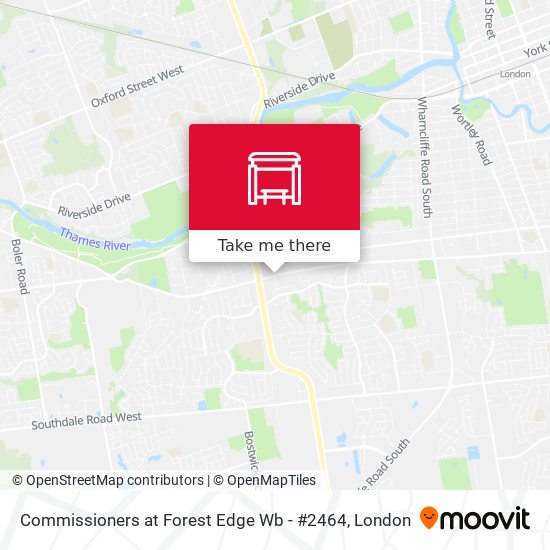 Commissioners at Forest Edge Wb - #2464 map