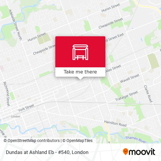 Dundas at Ashland Eb - #540 plan