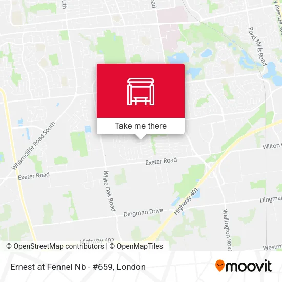 Ernest at Fennel Nb - #659 map