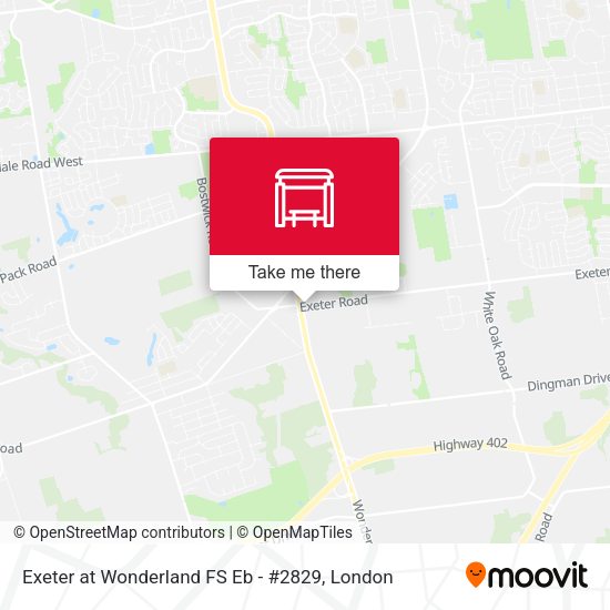 Exeter at Wonderland FS Eb - #2829 map