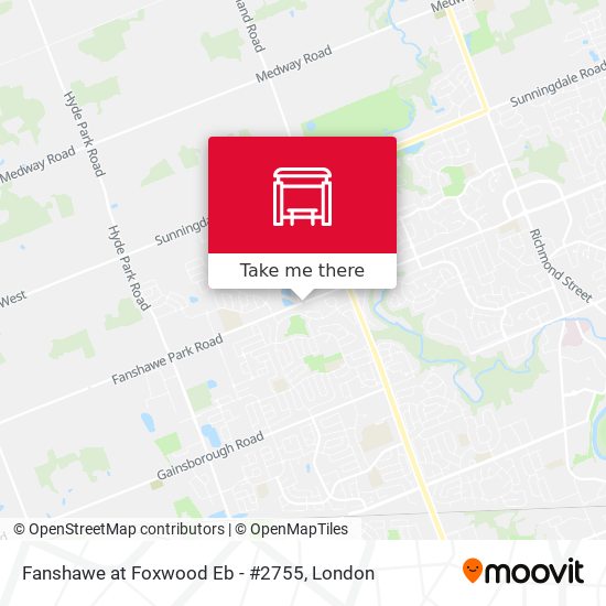 Fanshawe at Foxwood Eb - #2755 map