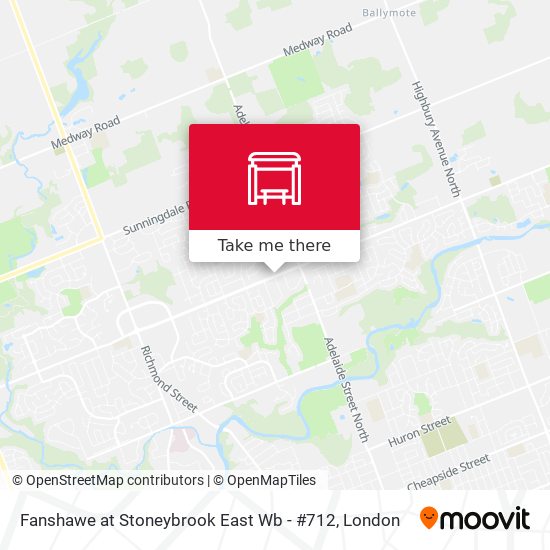 Fanshawe at Stoneybrook East Wb - #712 map