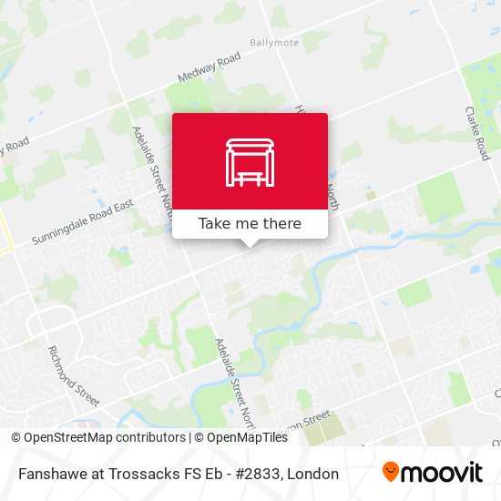 Fanshawe at Trossacks FS Eb - #2833 map