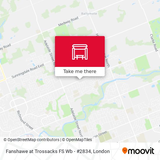 Fanshawe at Trossacks FS Wb - #2834 map