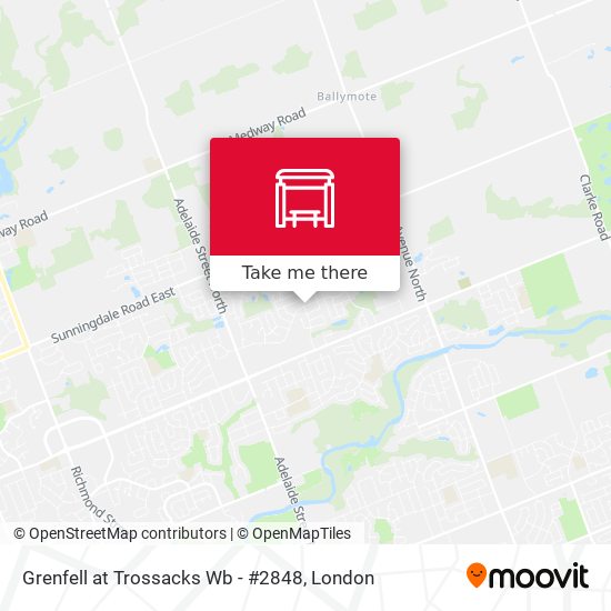 Grenfell at Trossacks Wb - #2848 map