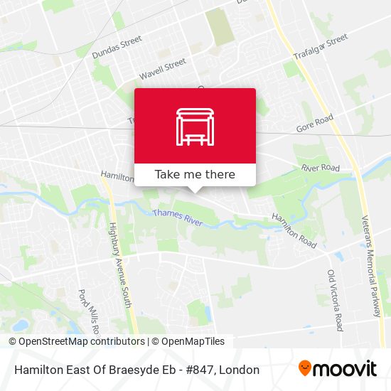 Hamilton East Of Braesyde Eb - #847 map