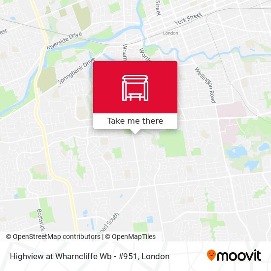 Highview at Wharncliffe Wb - #951 map