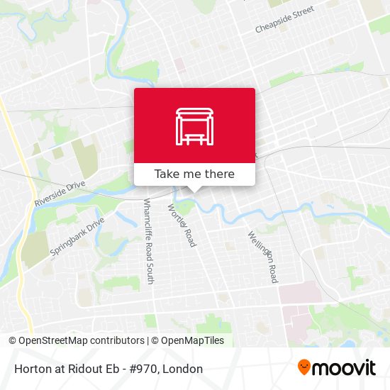 Horton at Ridout Eb - #970 map