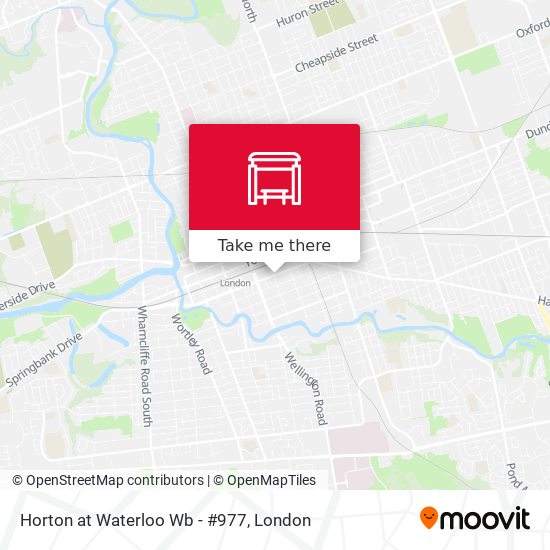 Horton at Waterloo Wb - #977 map
