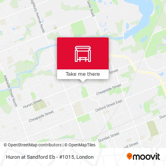 Huron at Sandford Eb - #1015 plan