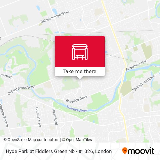 Hyde Park at Fiddlers Green Nb - #1026 map