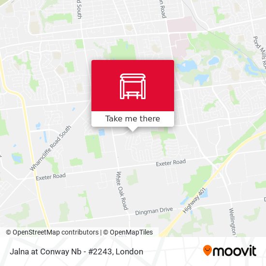 Jalna at Conway Nb - #2243 map
