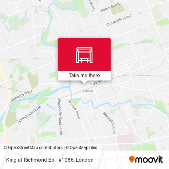 King at Richmond Eb - #1086 map