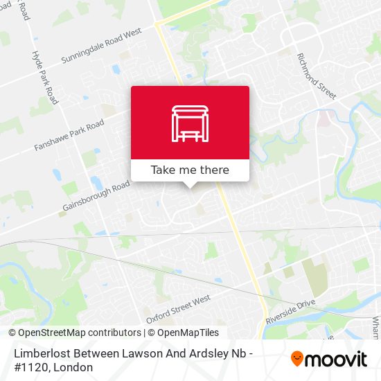 Limberlost Between Lawson And Ardsley Nb - #1120 map