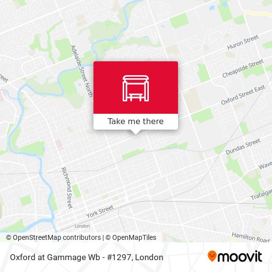 Oxford at Gammage Wb - #1297 map
