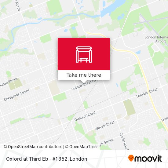 Oxford at Third Eb - #1352 map