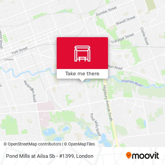 Pond Mills at Ailsa Sb - #1399 map
