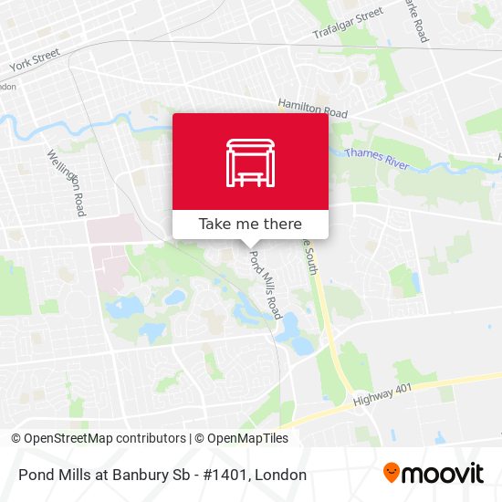 Pond Mills at Banbury Sb - #1401 map