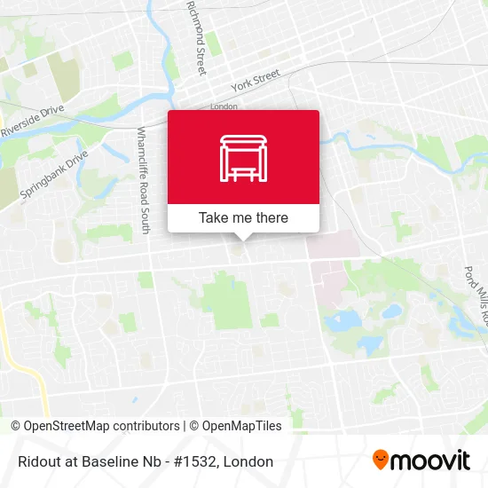 Ridout at Baseline Nb - #1532 map