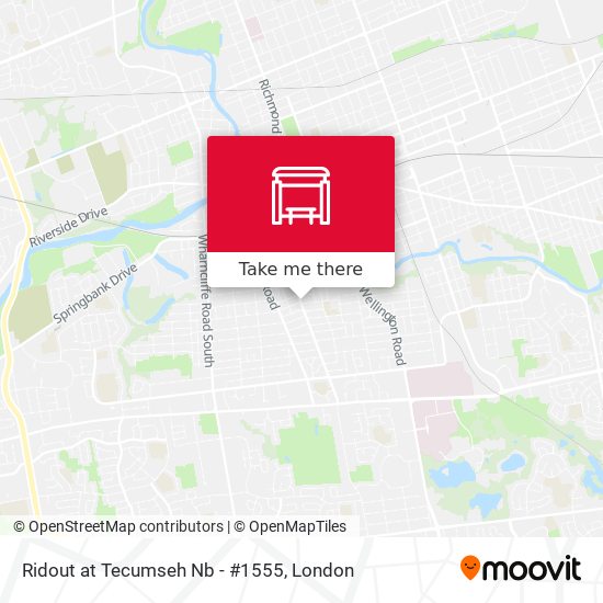 Ridout at Tecumseh Nb - #1555 map