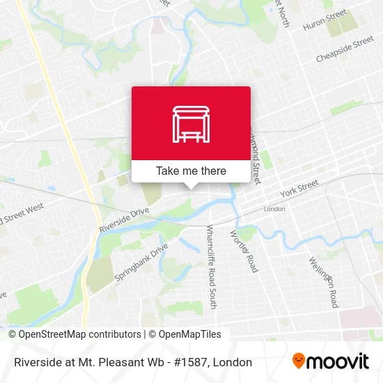 Riverside at Mt. Pleasant  Wb - #1587 map