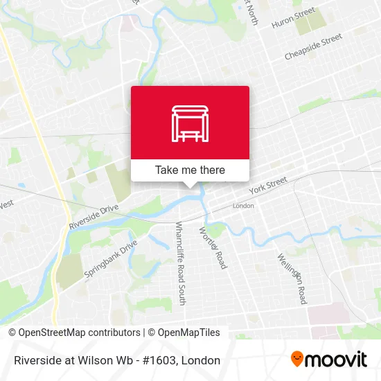 Riverside at Wilson Wb - #1603 map