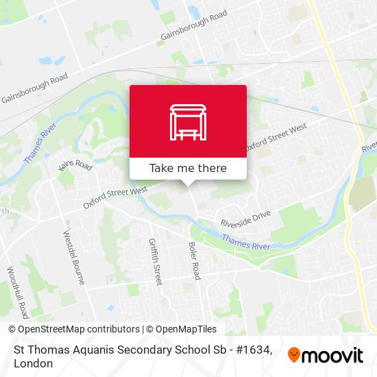 St Thomas Aquanis Secondary School Sb - #1634 map