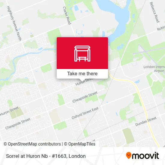 Sorrel at Huron Nb - #1663 map