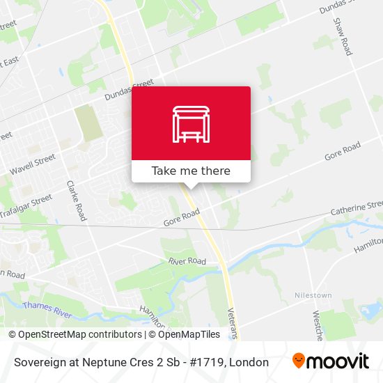 Sovereign at  Neptune Cres 2 Sb - #1719 map