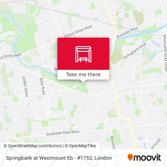 Springbank at Westmount Eb - #1752 map