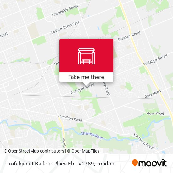 Trafalgar at Balfour Place Eb - #1789 map