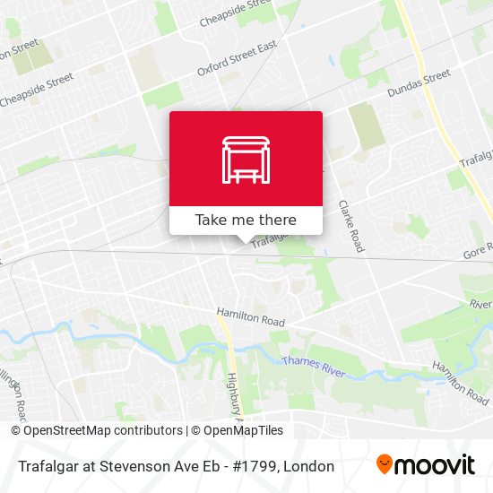 Trafalgar at Stevenson Ave Eb - #1799 plan