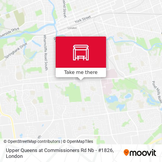 Upper Queens at Commissioners Rd Nb - #1826 plan