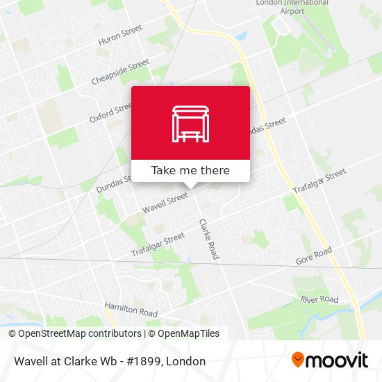 Wavell at Clarke Wb - #1899 map